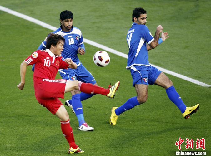 中国对科威特足球